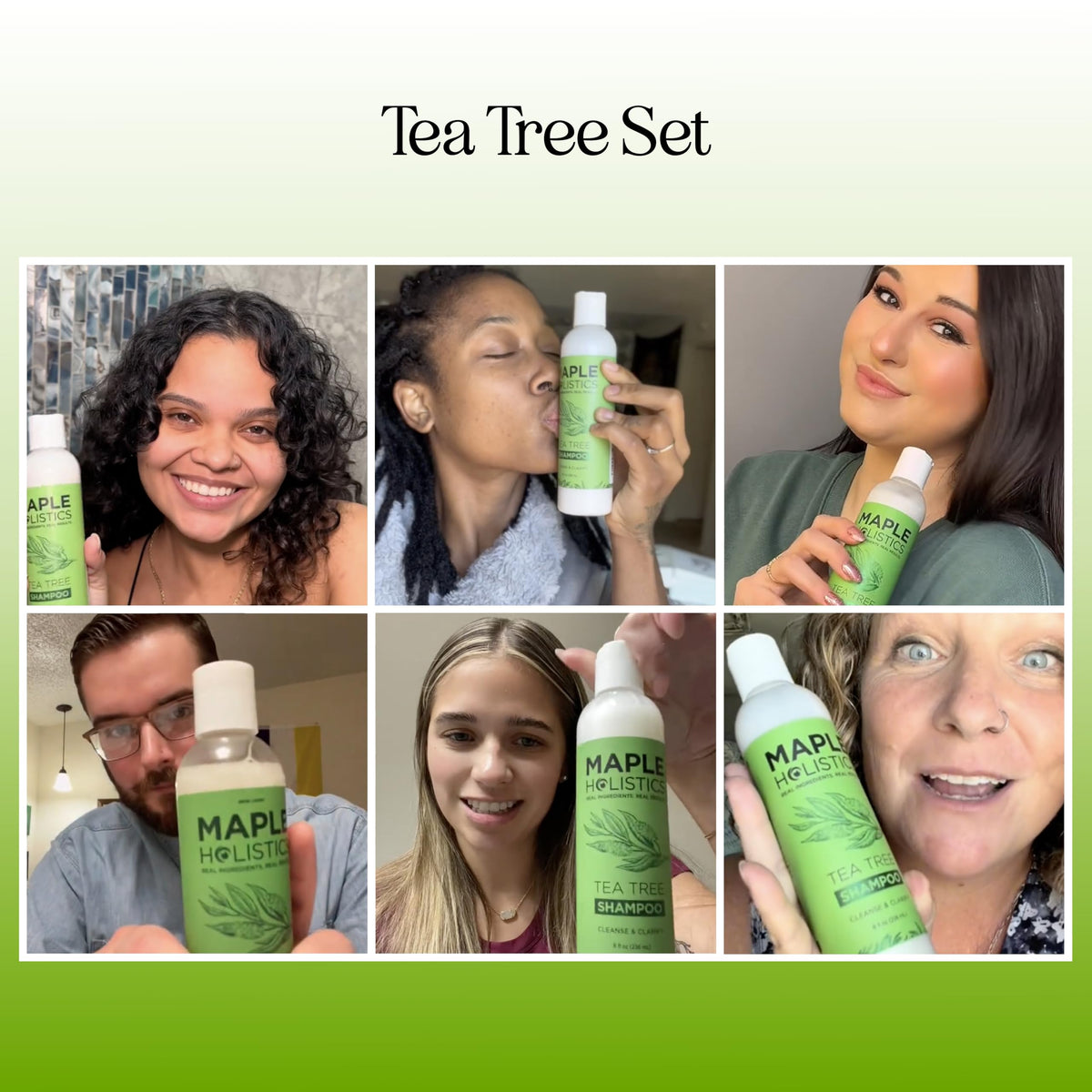 Maple Holistics tea tree oil close-up highlighting natural clarity