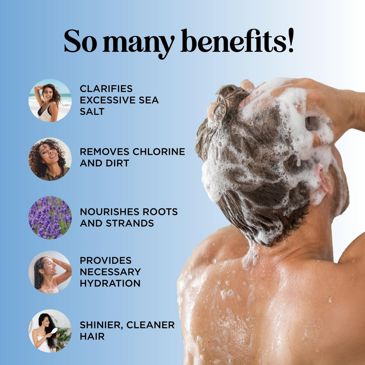 Maple Holistics pump dispensing shampoo with rich lather for easy use