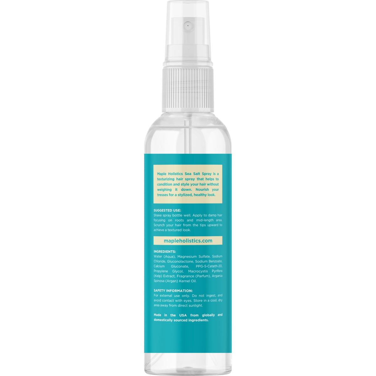 Before-and-after comparison of fine hair roots lifted with Maple Holistics spray for fuller look