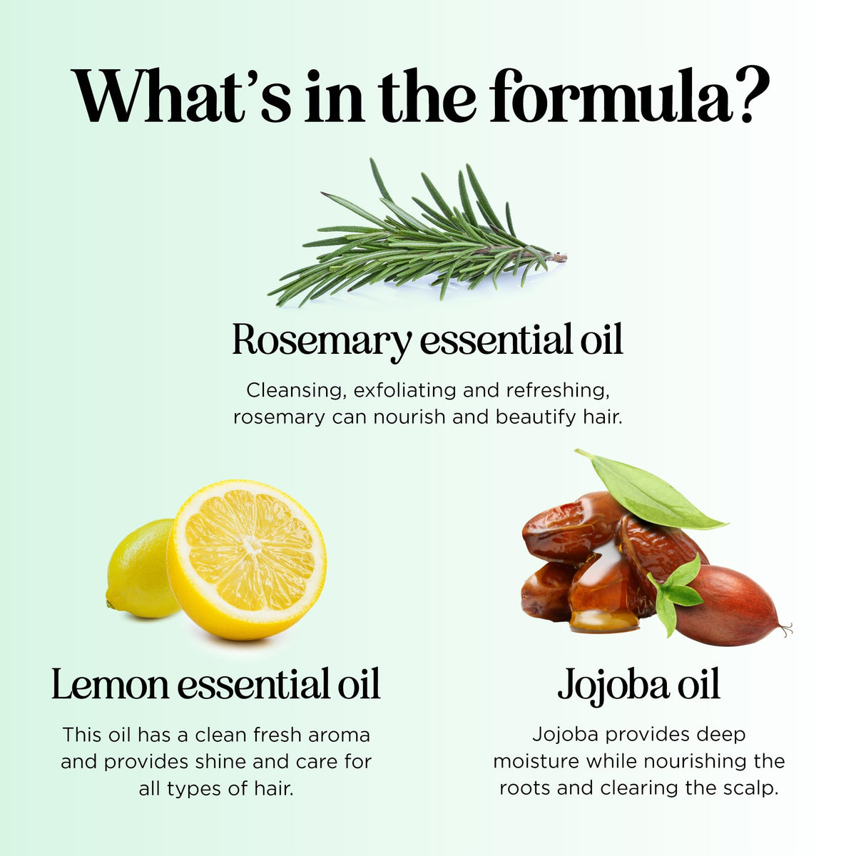 Maple Holistics lather on hair illustrating effective removal of buildup