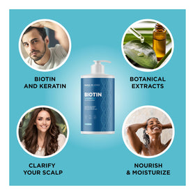 Maple Holistics dispensing shampoo from pump for easy shower use