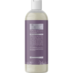 Maple Holistics bottle next to hand for size and scale convenience