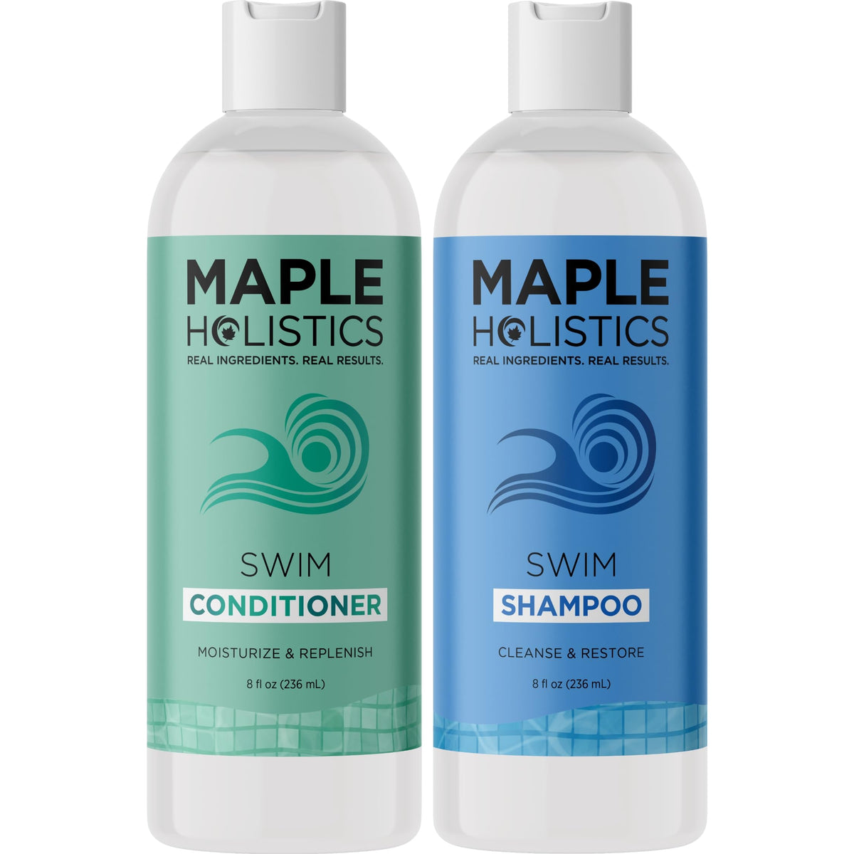 Maple Holistics being applied by a swimmer showing effective post-swim care