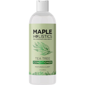 Maple Holistics in styling scene indicating smoother, manageable hair results