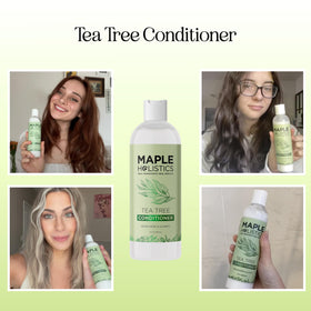 Maple Holistics pump top close-up highlighting easy dispensing and precise use