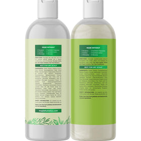 Maple Holistics tea tree oil ingredient drop highlighting scalp-refresh
