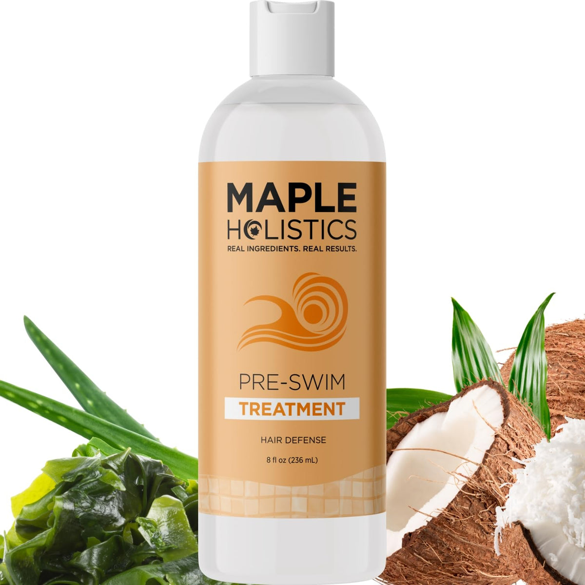 Maple Holistics product texture with droplets illustrating lightweight protection