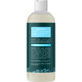 Maple Holistics in use during shower showing gentle scalp massage benefit