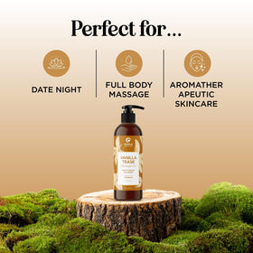 Maple Holistics close-up texture of oil highlighting smooth glide and skin hydration