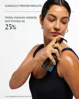 MARA Sea Sculpt label detail showing formulation claims and clean-beauty benefit
