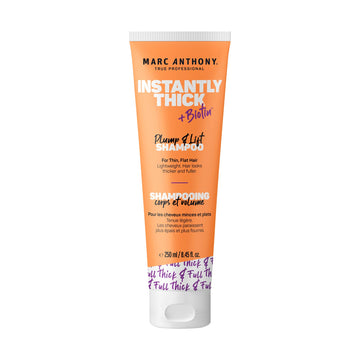 Marc Anthony front packaging showing bottle and volumizing benefits
