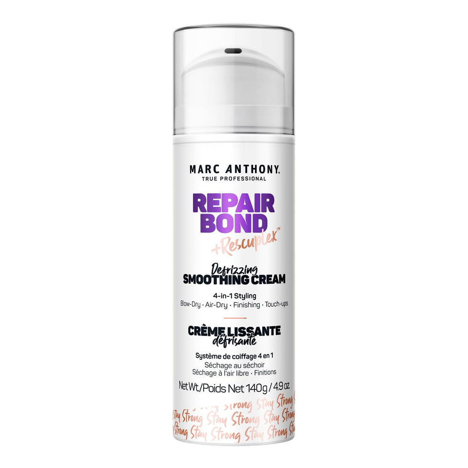 Marc Anthony front packaging showing Repair Bond cream and benefits