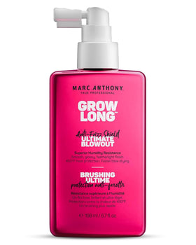 Marc Anthony front packaging of Ultimate Blowout Spray showing product benefits