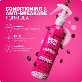 Marc Anthony being applied to wet hair for detangling and reduced breakage