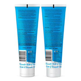 Marc Anthony ingredient label highlighting argan oil and keratin benefits
