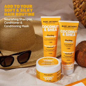 Marc Anthony label showing ingredients and claims for careful ingredient transparency