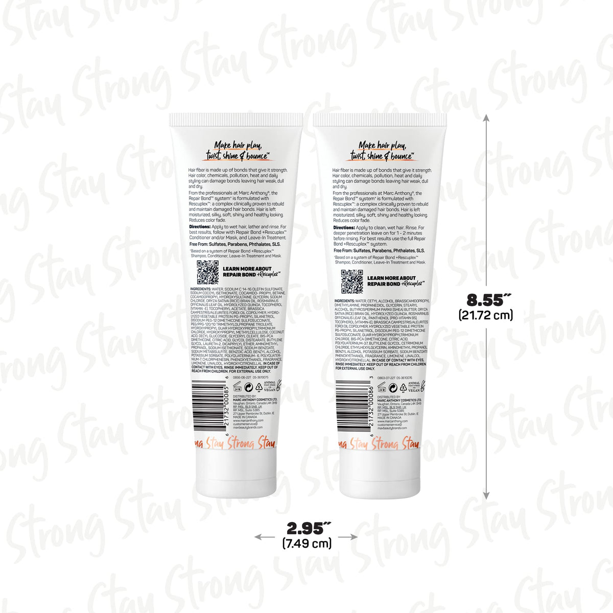 Marc Anthony shampoo lather texture showing gentle cleansing foam to remove buildup