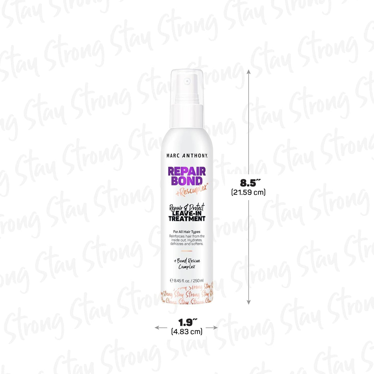marc anthony spray nozzle close-up demonstrates easy, even application benefit