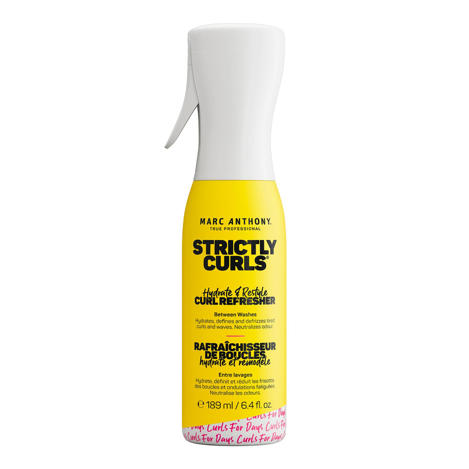 Marc Anthony Strictly Curls front packaging showing product benefits