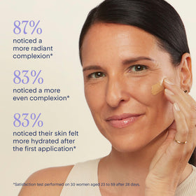 Marcelle BB Cream on bathroom vanity highlighting everyday use and simplified routine advantage