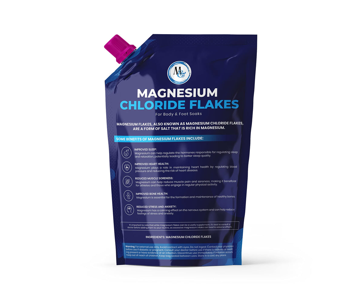 MARCO ESRA close-up of fine magnesium flakes texture for fast dissolving benefit