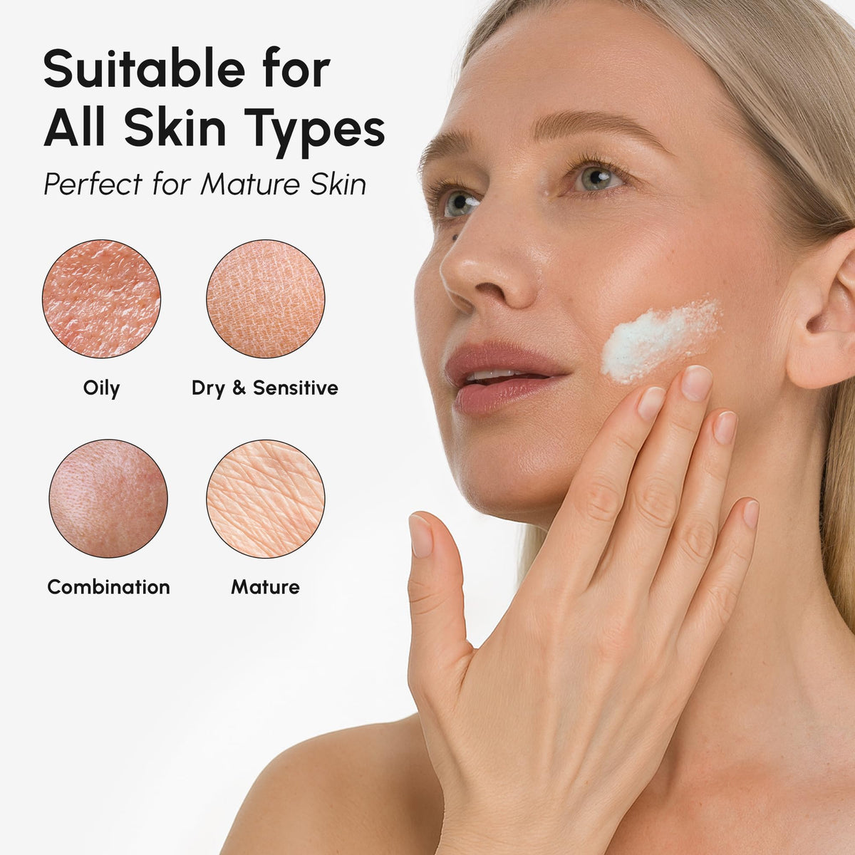 MAREE after rinse skin result showing smoother, hydrated-looking complexion