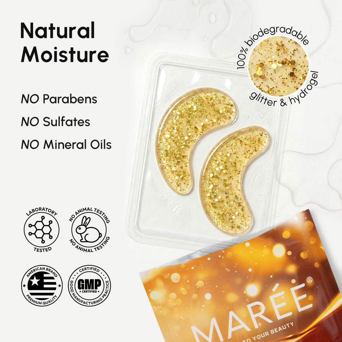 MAREE after use under-eye showing smoother brighter skin