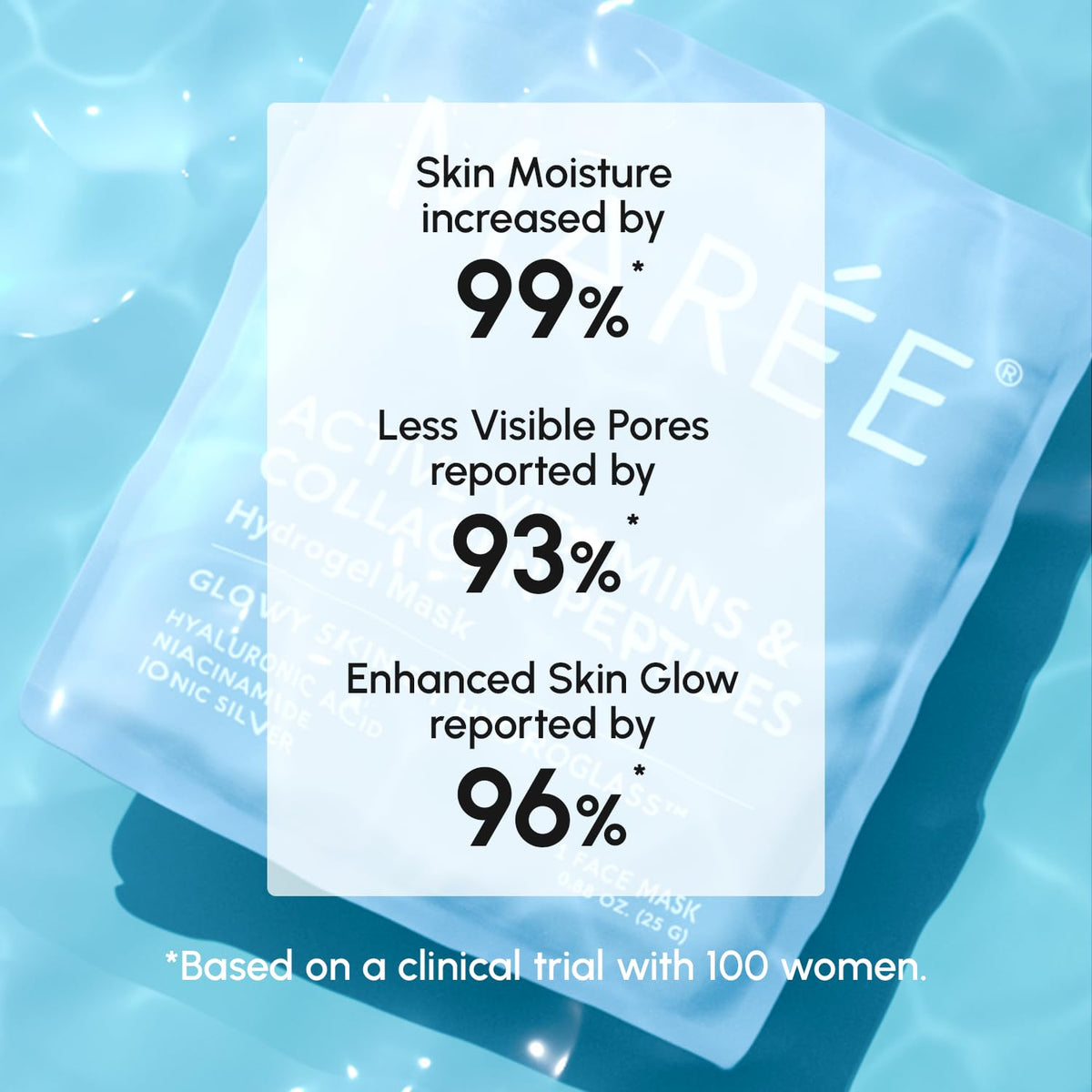 MAREE mask staged in bathroom spa setting promoting relaxing self-care