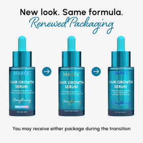 MAREE dropper application closeup applying precise scalp-targeted drops
