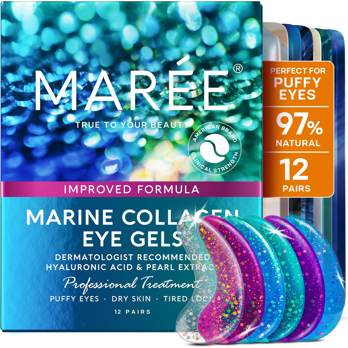 MAREE front packaging showing product and cooling benefit