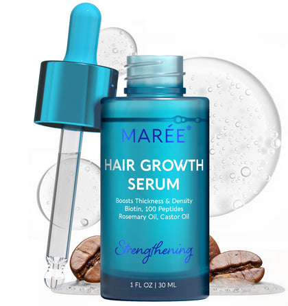 MAREE front bottle shot showing product clarity and packaging benefit