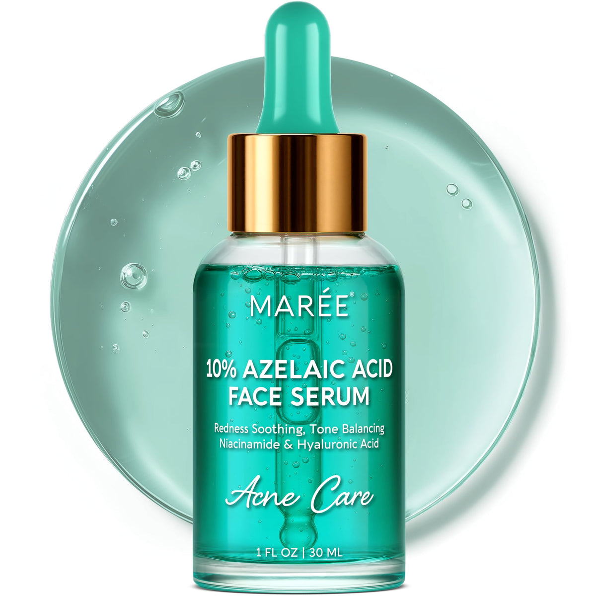 MAREE front bottle shot showing label and compact packaging benefit clarity
