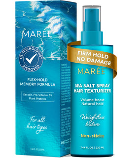 MAREE front packaging showing label and lightweight formula benefit