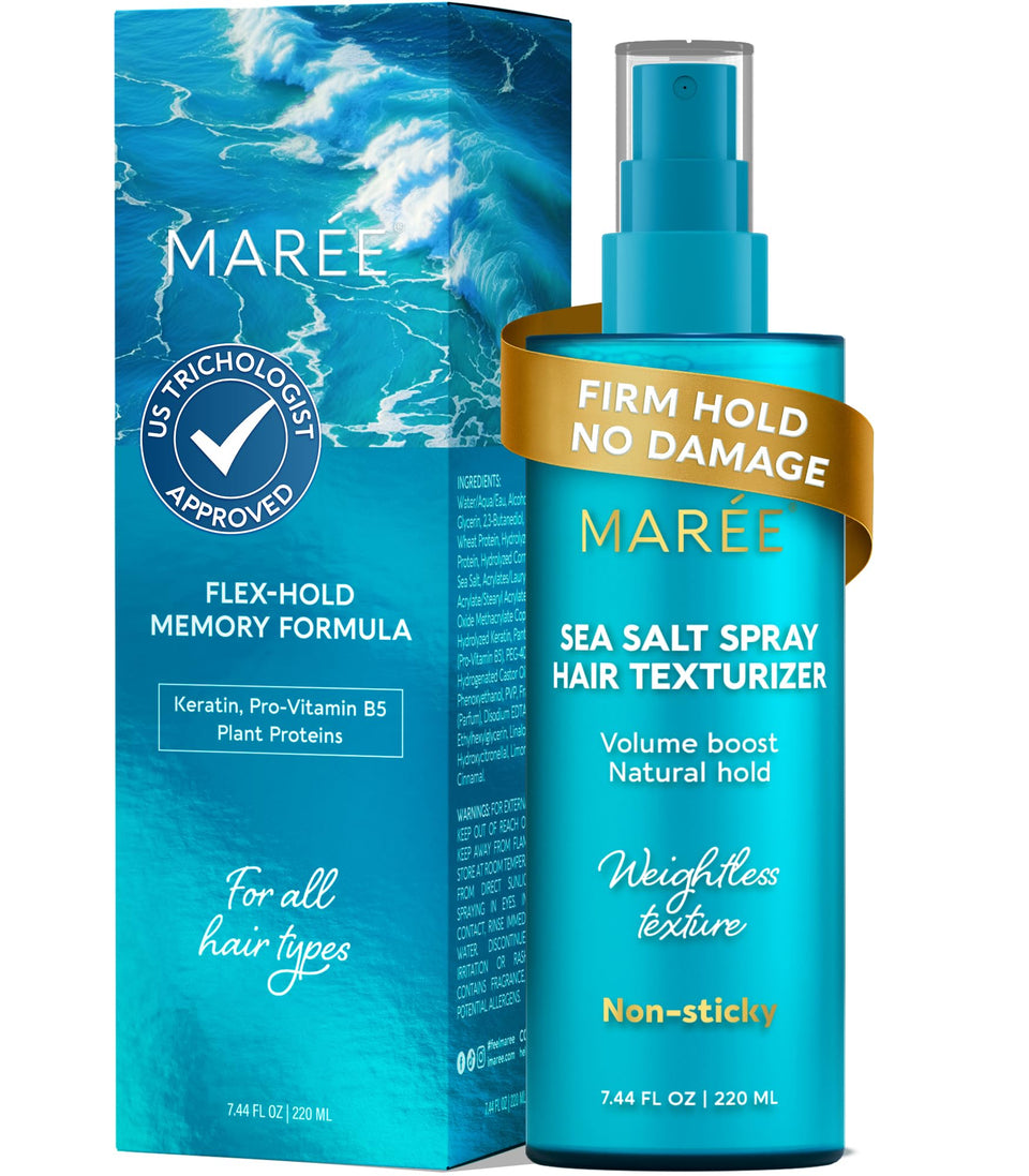 MAREE front packaging showing label and lightweight formula benefit