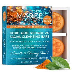MAREE front packaging showing two bars and product benefits