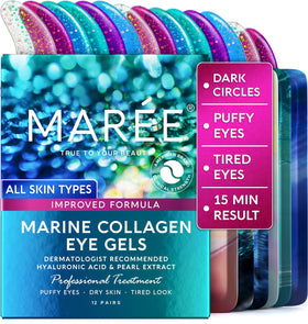 MAREE front packaging showing 12 pairs and easy storage benefit