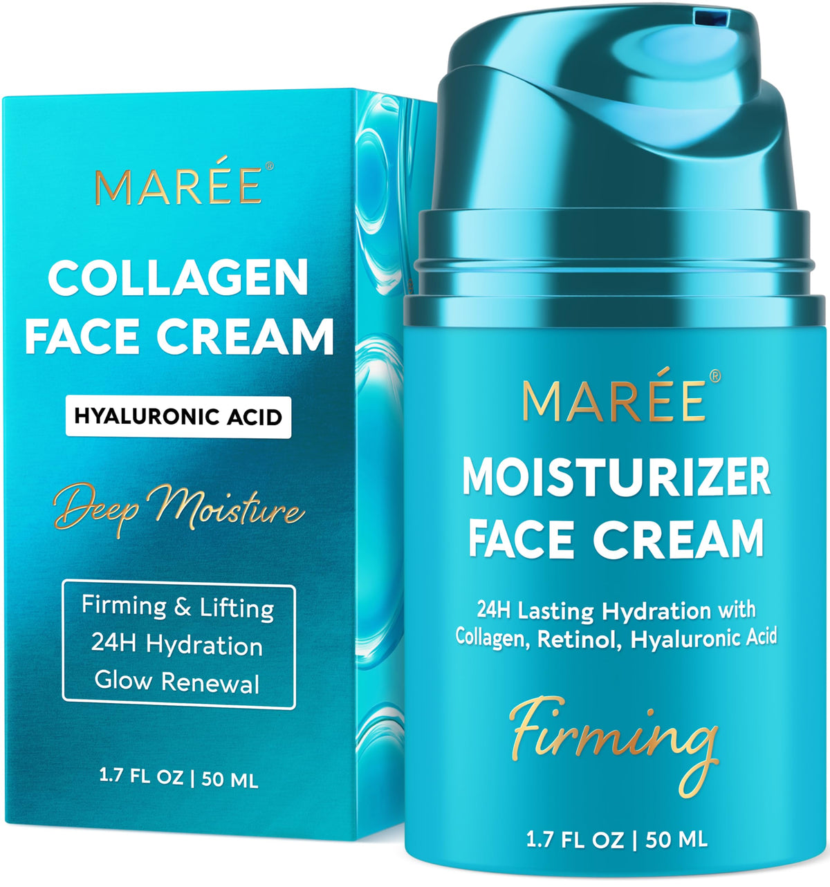 MAREE front packaging showing label and benefits for quick selection