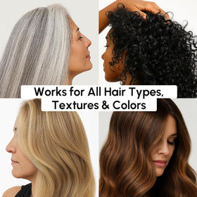MAREE ingredient display with keratin and vitamin B5 for hair support