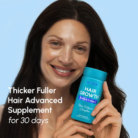 MAREE ingredients label showing collagen and biotin support for stronger hair