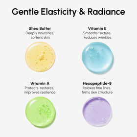 MAREE ingredients layout highlighting marine collagen and peptide benefit