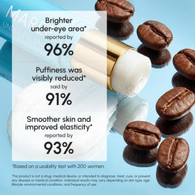MAREE label and ingredients close-up showing active retinol and caffeine benefits