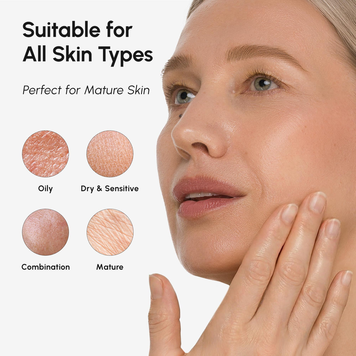 MAREE lifestyle on bathroom counter showing routine-ready treatment for gradual tone improvement