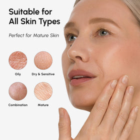 MAREE lifestyle on bathroom counter showing routine-ready treatment for gradual tone improvement