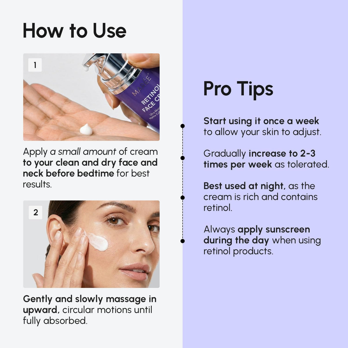 MAREE applied by model in morning routine for even tone and light coverage