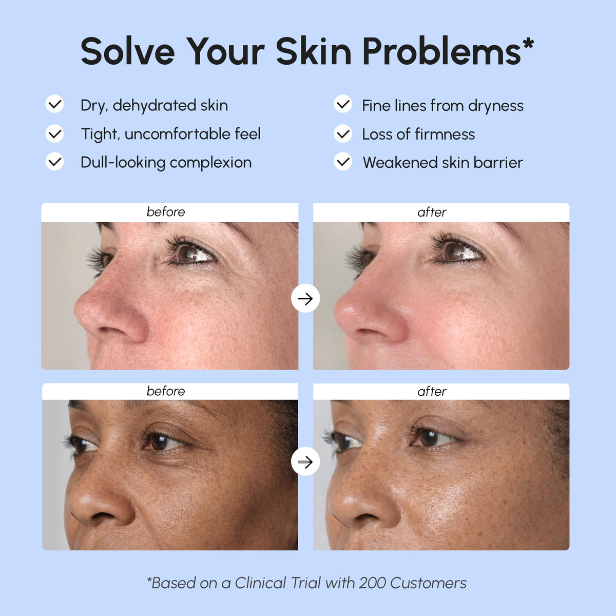 MAREE moisturizer swiped on forearm demonstrating natural tint and blendability