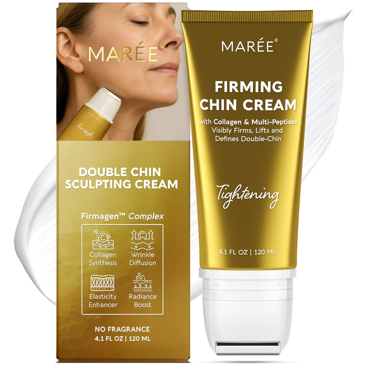 MAREE front packaging shot showing product and clear label benefit