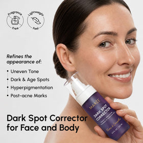 MAREE pump dispensing clear serum showing easy dosing and control