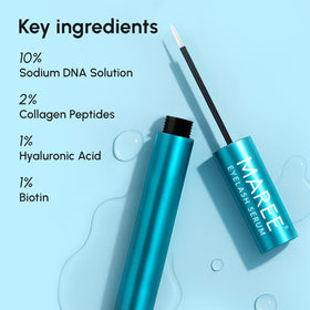 MAREE serum droplet texture conveying hydration and conditioning