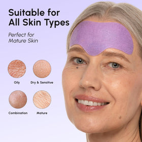 MAREE single hydrogel patch on white background showing one-time-use freshness