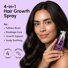 MAREE nozzle producing fine mist, allows even lightweight root coverage